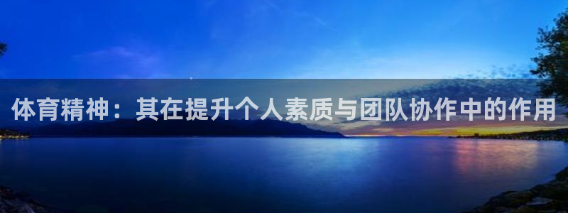 体育精神：其在提升个人素质与团队协作中的作用